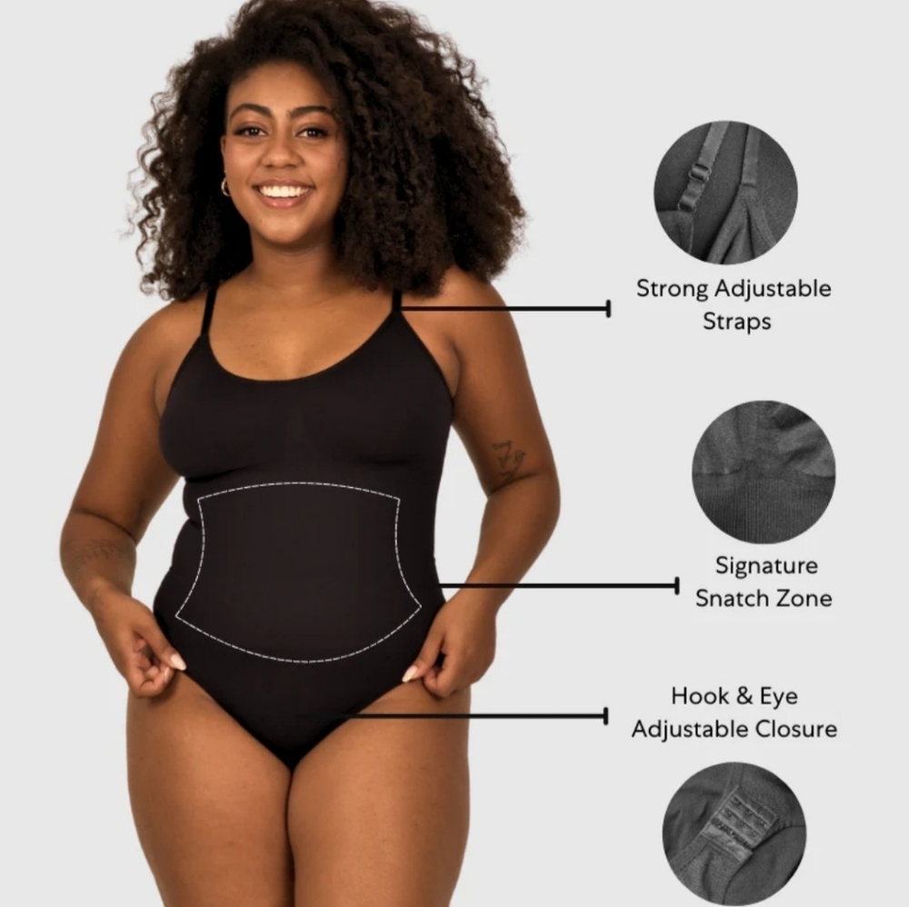 Best Women's Shapewear Online-New Revenge X Body Low Rise Back Snatched Bodysuit - Picture 3 of 9